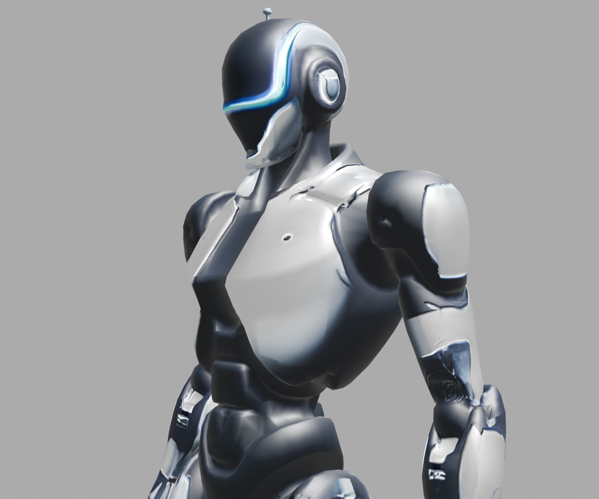 Sci-Fi Humanoid Robot Model | Fab