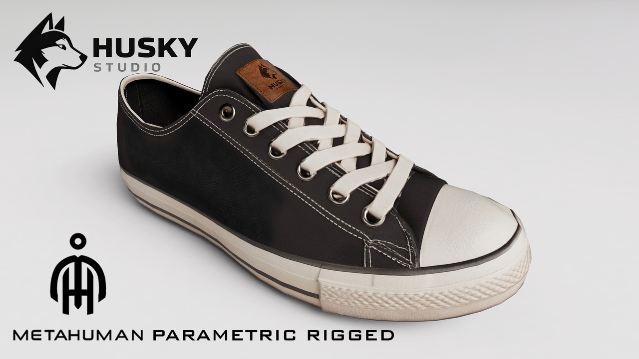 Media 1 for listing Sneakers - 44 - Metahuman - Parametric outfit - Rigged