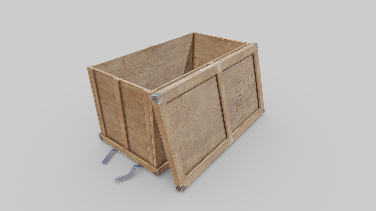 Media 1 for listing Open Cargobox Crate 120x240x120cm