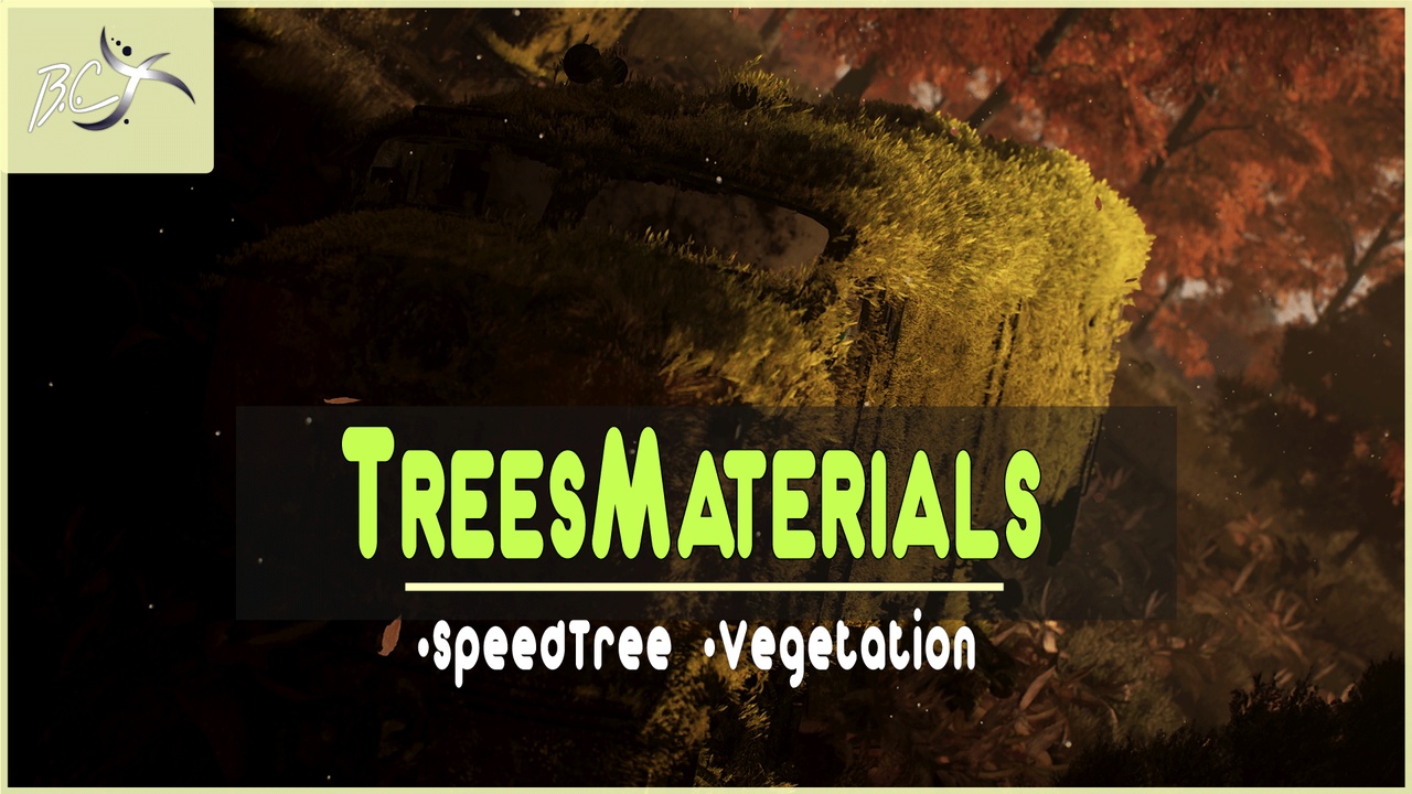 Media 1 for listing TreesMaterials | Surfaces Material SpeedTree Vegetation