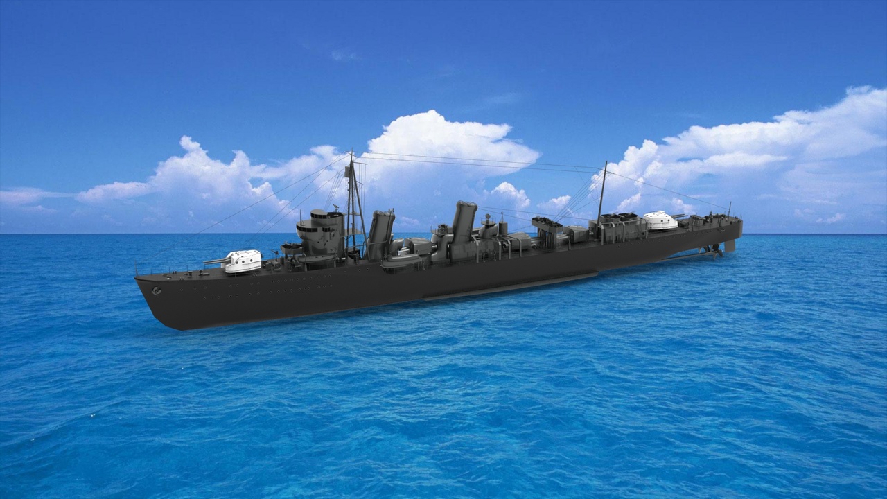 Media 1 for listing Japanese destroyer Uranami