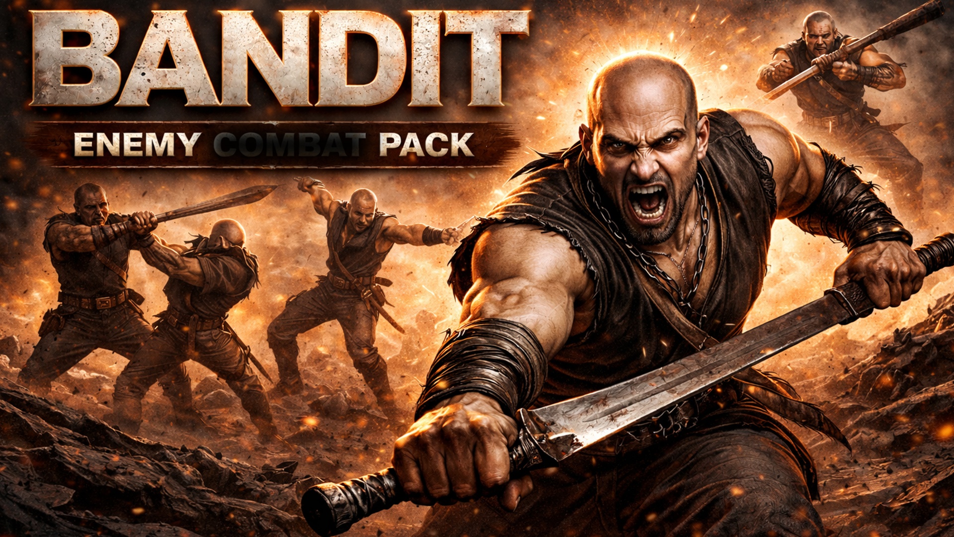 Media 1 for listing Bandit Enemy Animation Pack