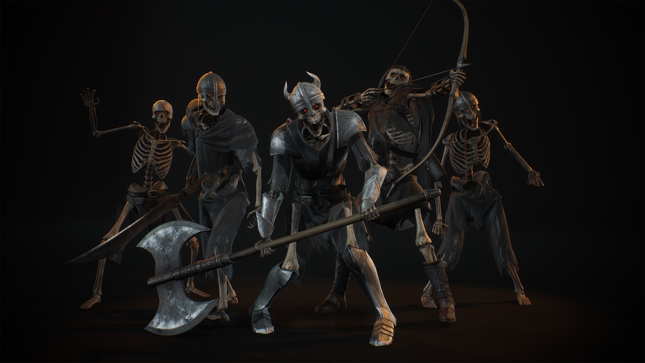 Media 1 for listing Modular Skeleton Warriors Pack