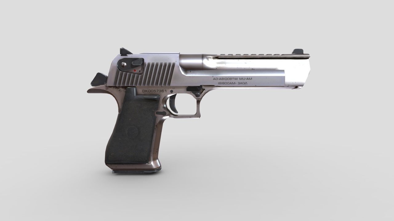 Media 1 for listing Desert Eagle Pistol - High Poly