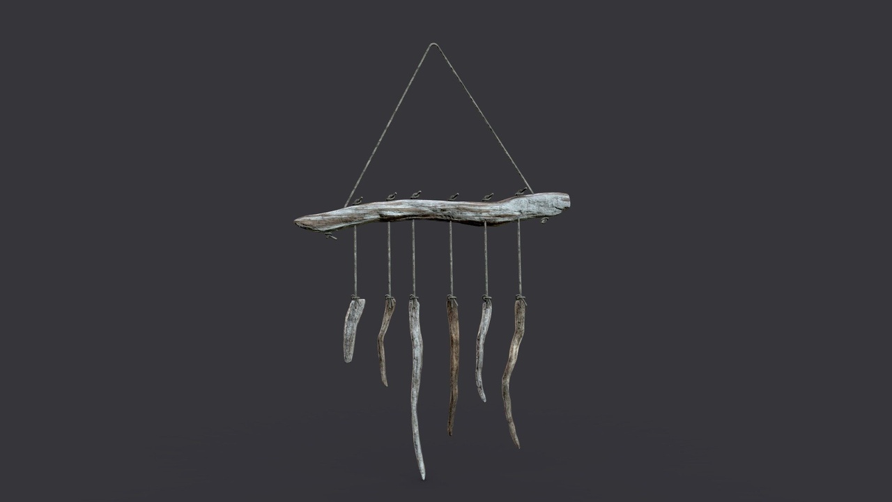 Driftwood Ornament 제품 등록을 위한 미디어 1개