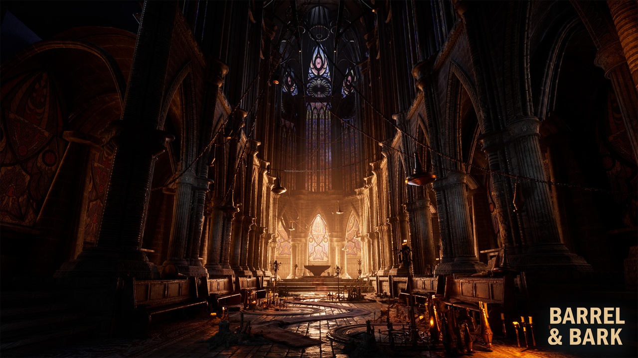 Media 1 for listing Church Of The Night | Medieval Temple Environment