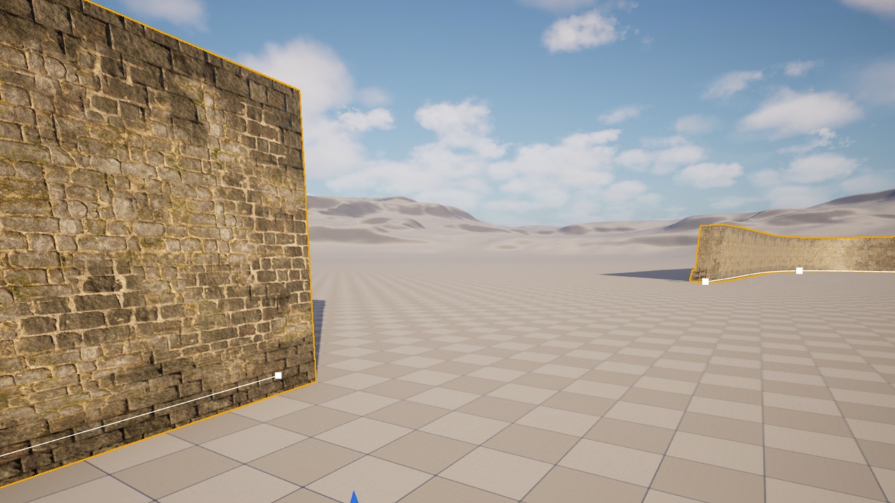 Media 1 for listing Optimized Wall Spline - seconds to generate spline wall for open world