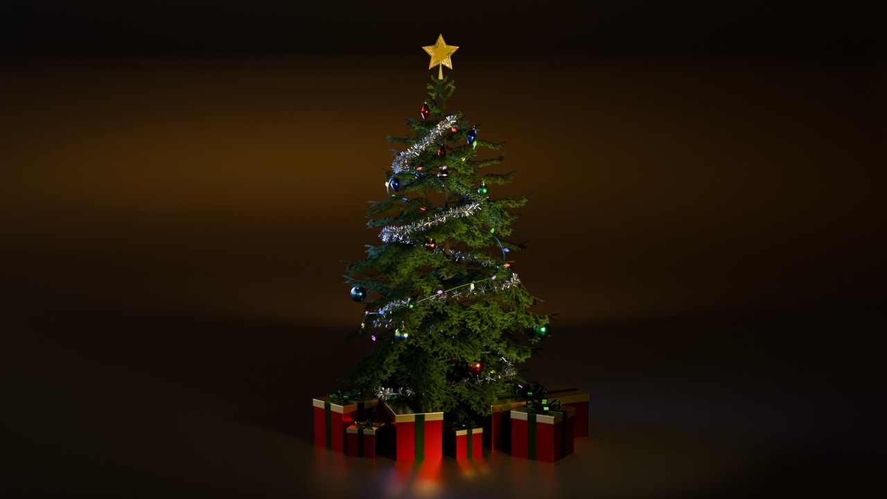 出品Christmas Tree Set piece – Holiday Decoration Model 🎄のメディア1