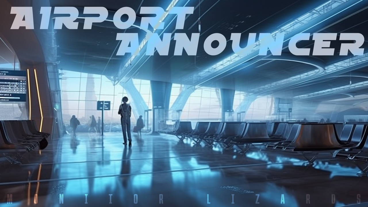 Airport Basic Announcer Voice 제품 등록을 위한 미디어 1개