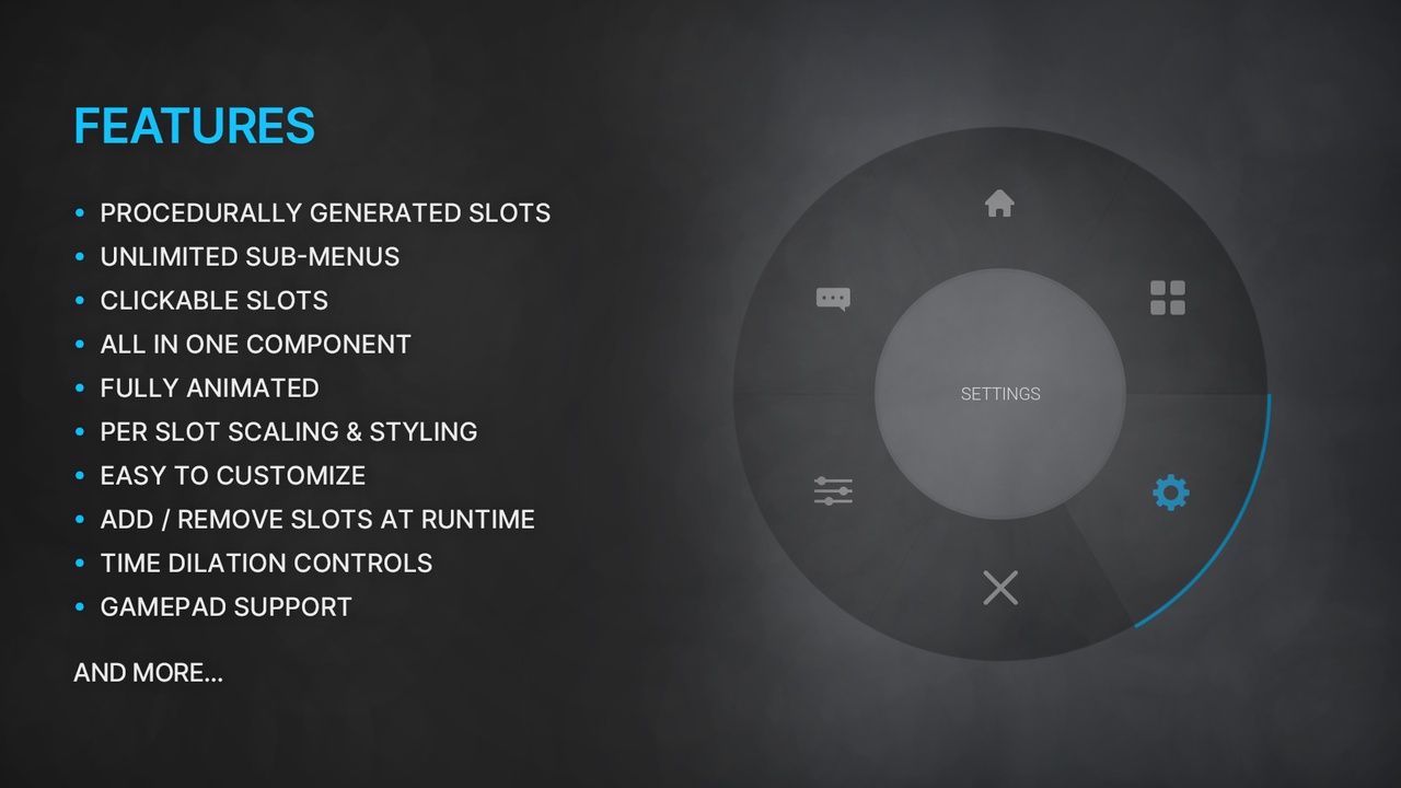 商品 Procedural Radial Wheel Menu 2.0 的媒体 1