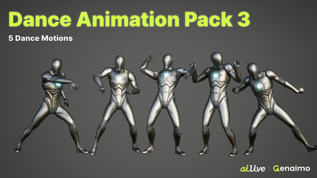 Media 1 for listing Dance Animations Pack 3