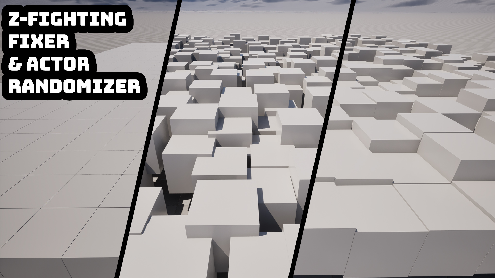 Auto Z-Fixer: Z-Fighting Solution & Randomize actors Tool | Fab