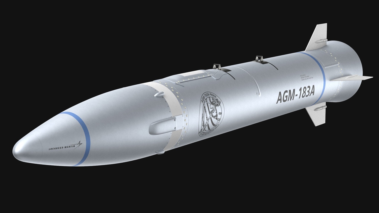 Media 1 for listing Advanced Hypersonic Air-to-Ground Missile – Game Ready PBR