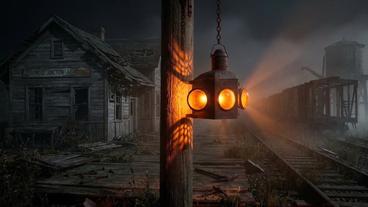 Media 1 for listing Dirty Railroad Lantern | Rusty Industrial Prop | Lumen Ready | Game Ready | UE5