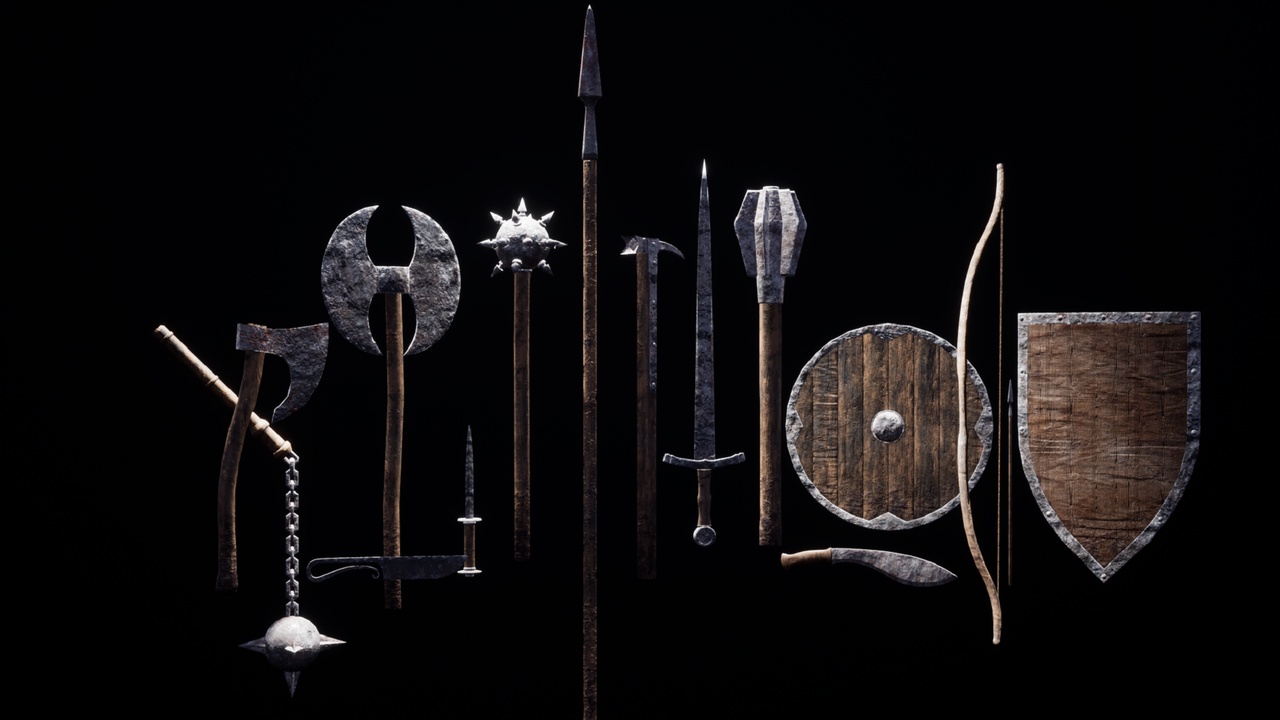 Media 1 for listing Survival Iron Weapons - 15 Weapons