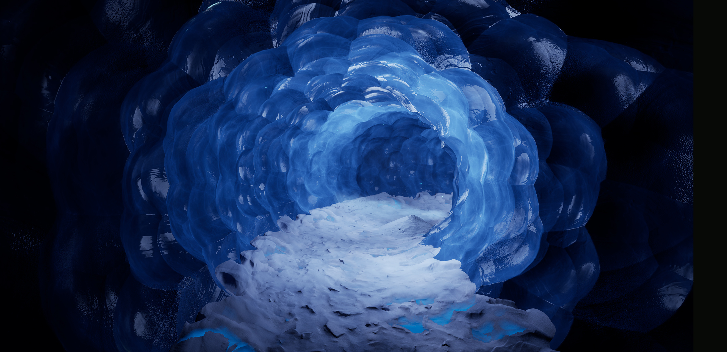 Ice Cave Modular Set and PCG Tool | Fab