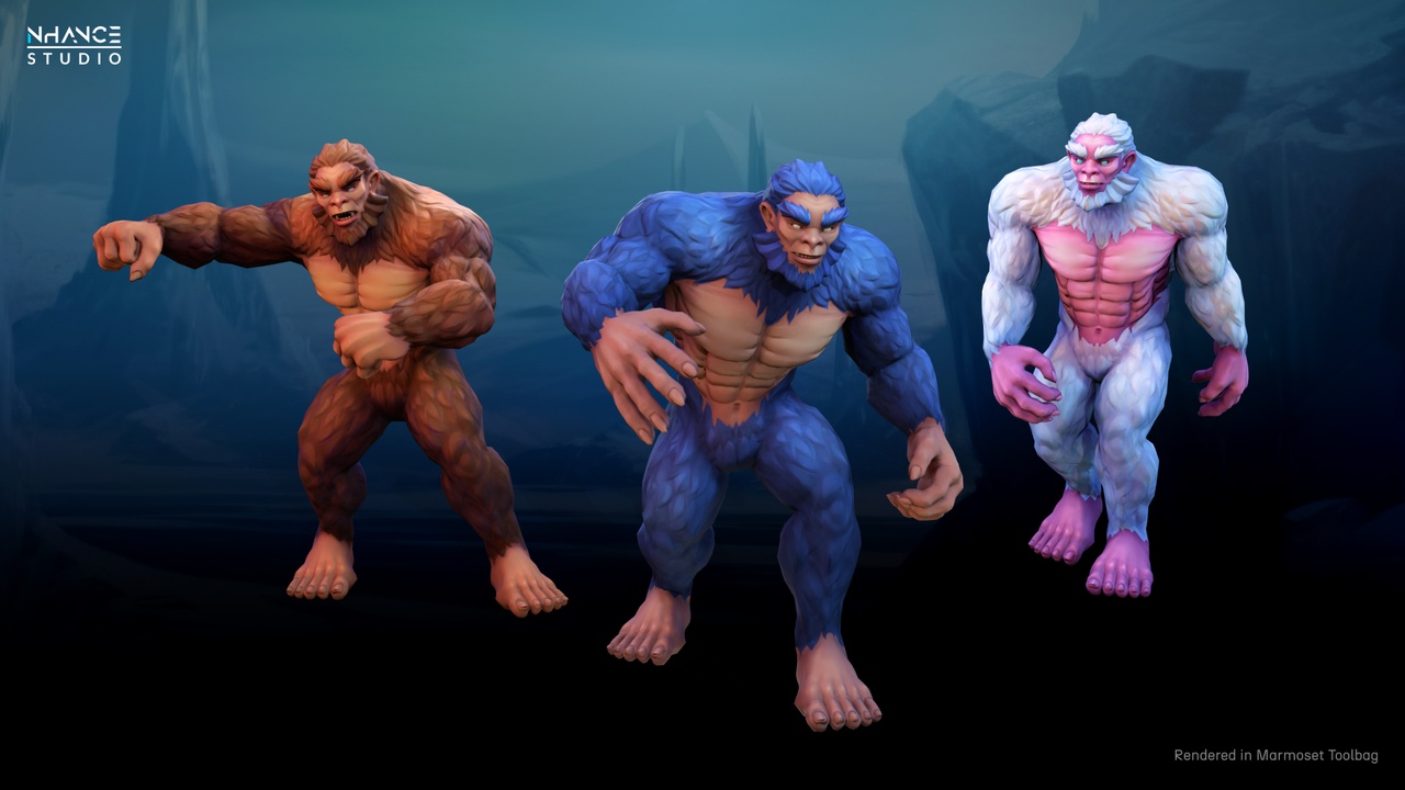 Media 1 for listing Stylized Fantasy Sasquatch