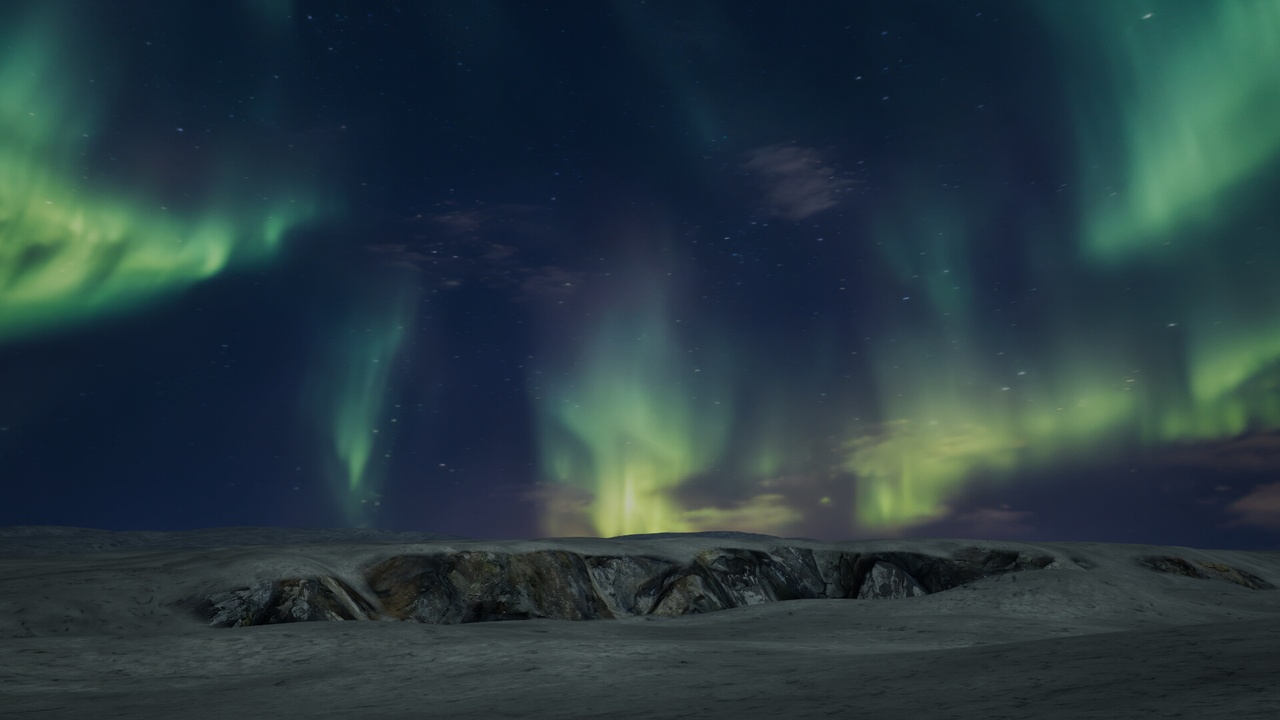 Media 1 for listing Aurora Borealis Animated Skies