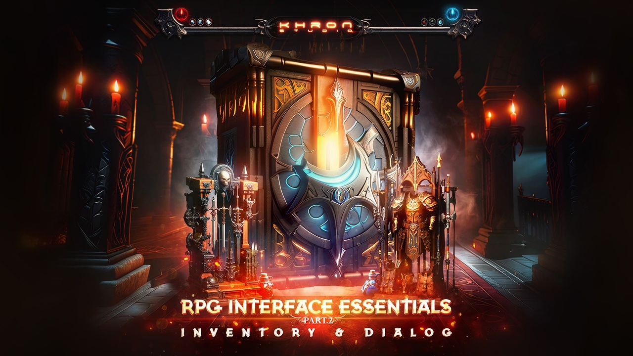 Media 1 for listing RPG Interface Essentials - Inventory & Dialog