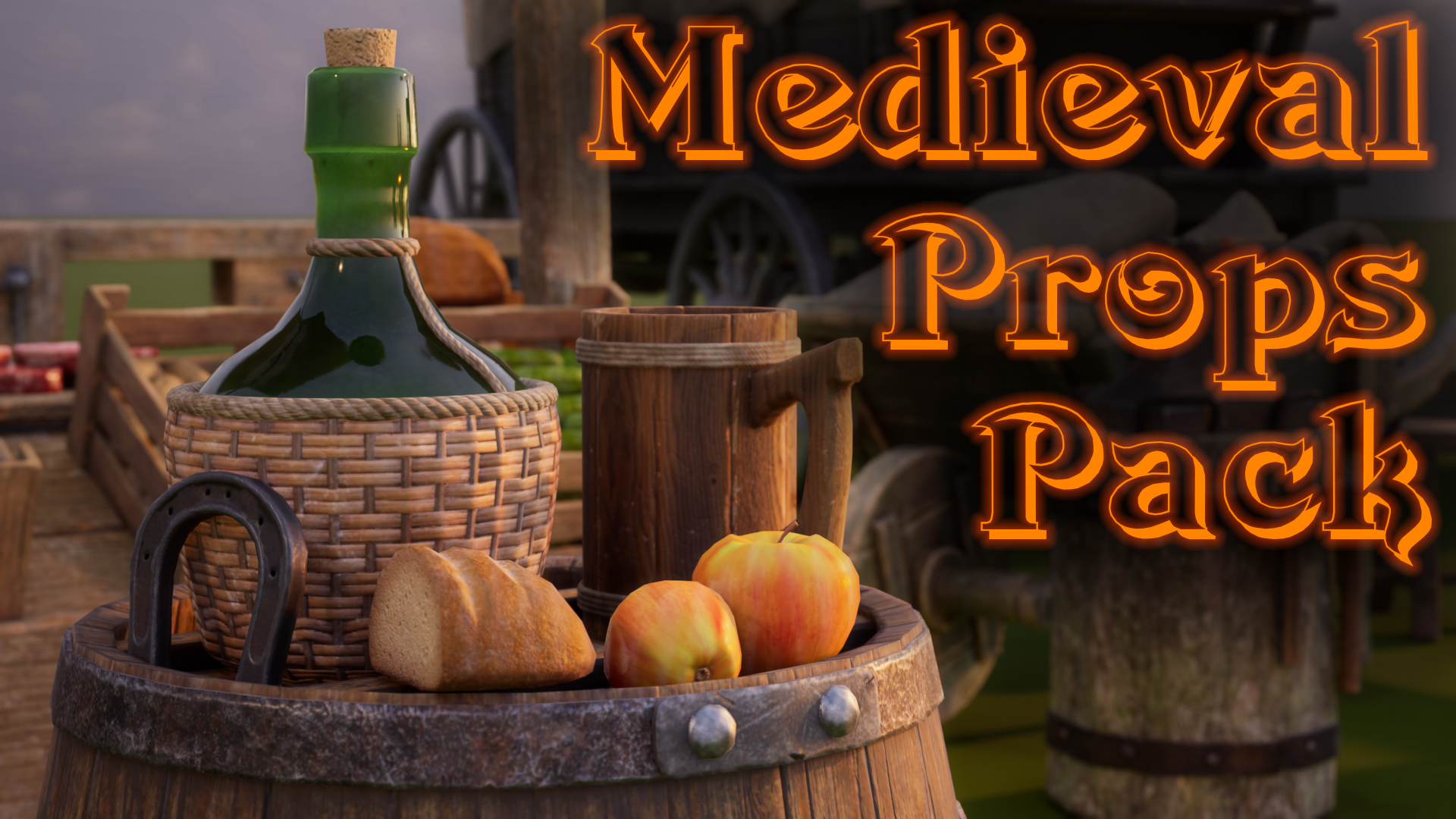 Medieval Props Pack | Fab