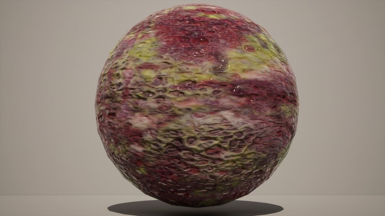 Media 1 for listing Realistic Skin Material | PBR Organic Creature & Zombie Skin