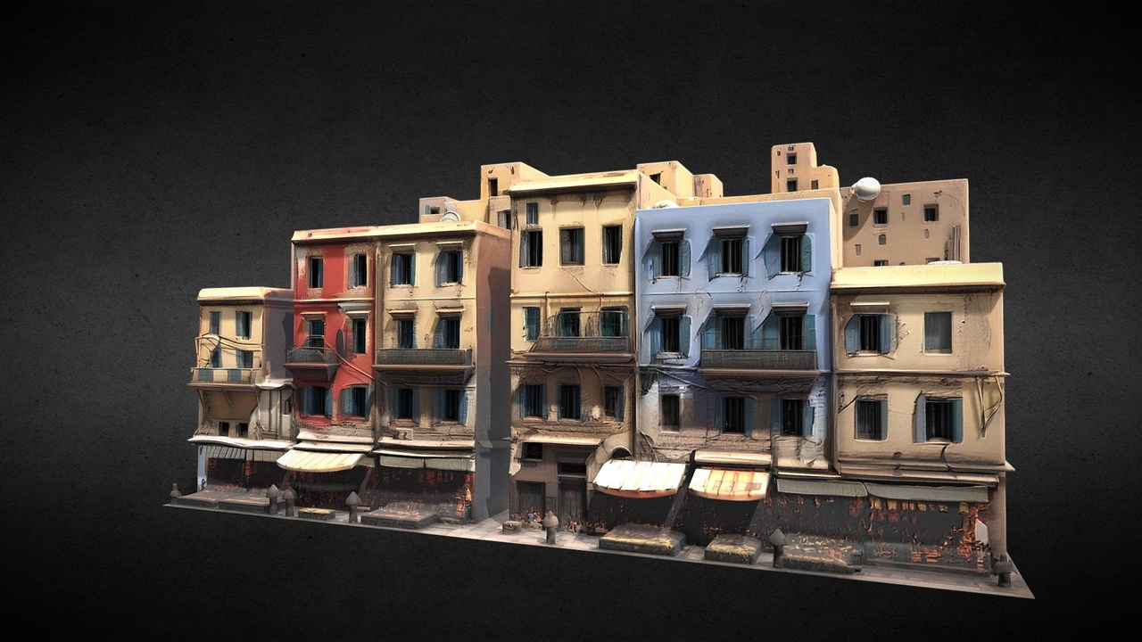 File multimediali per l'articolo Mediterranean Facade – Stylized Tier I: 1