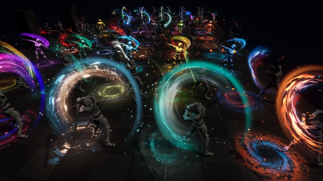Media 1 for listing Melee Weapon Trails VFX – Slash Trails & Impact Effects for Melee Weapons