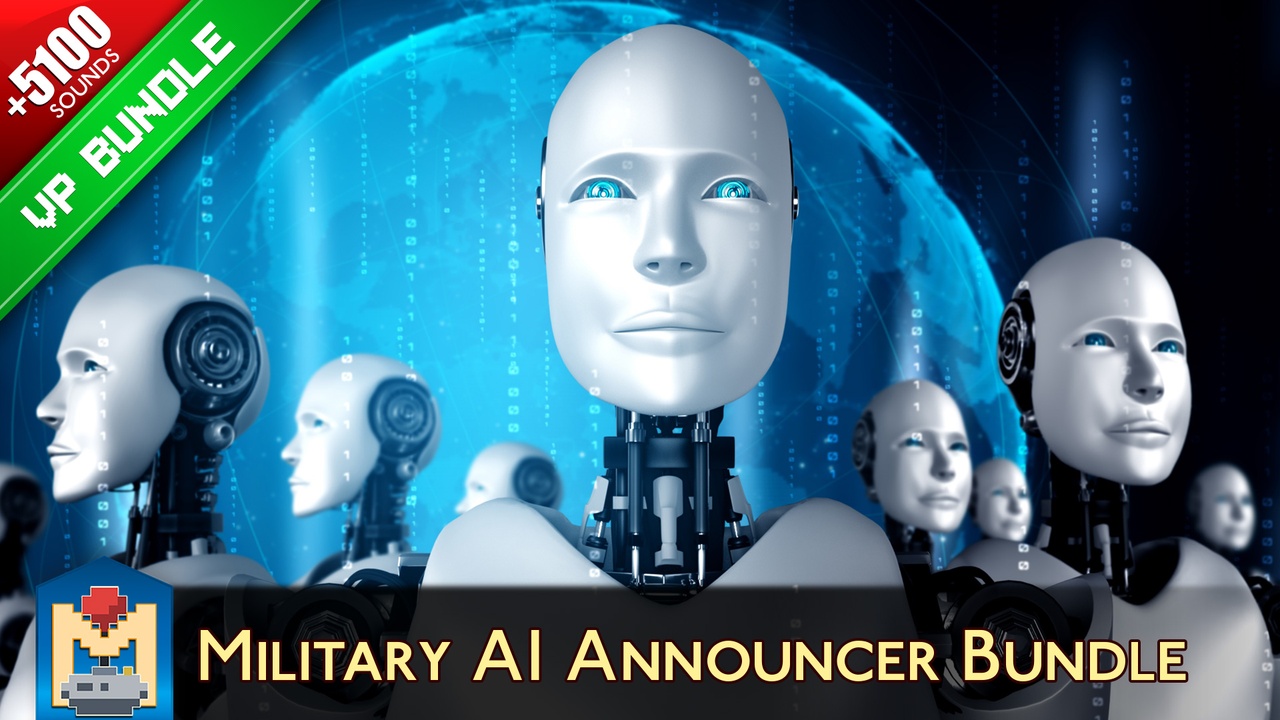 Media 1 for listing Military AI Announcer Bundle