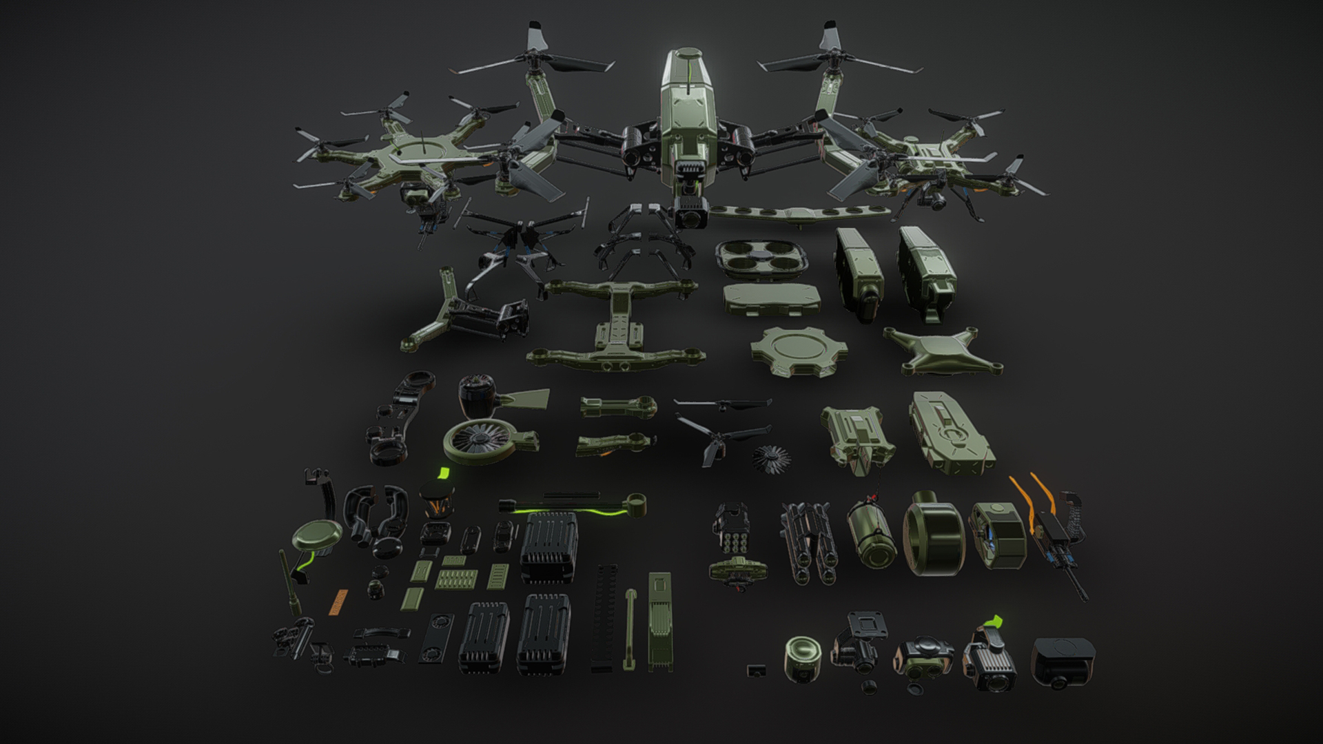 Drone accessories C262 | Fab