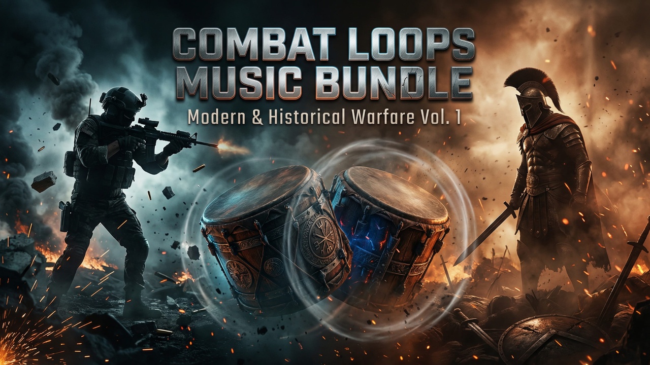 Media 1 for listing Combat Loops Music Bundle - Modern & Historical Warfare Vol. 1