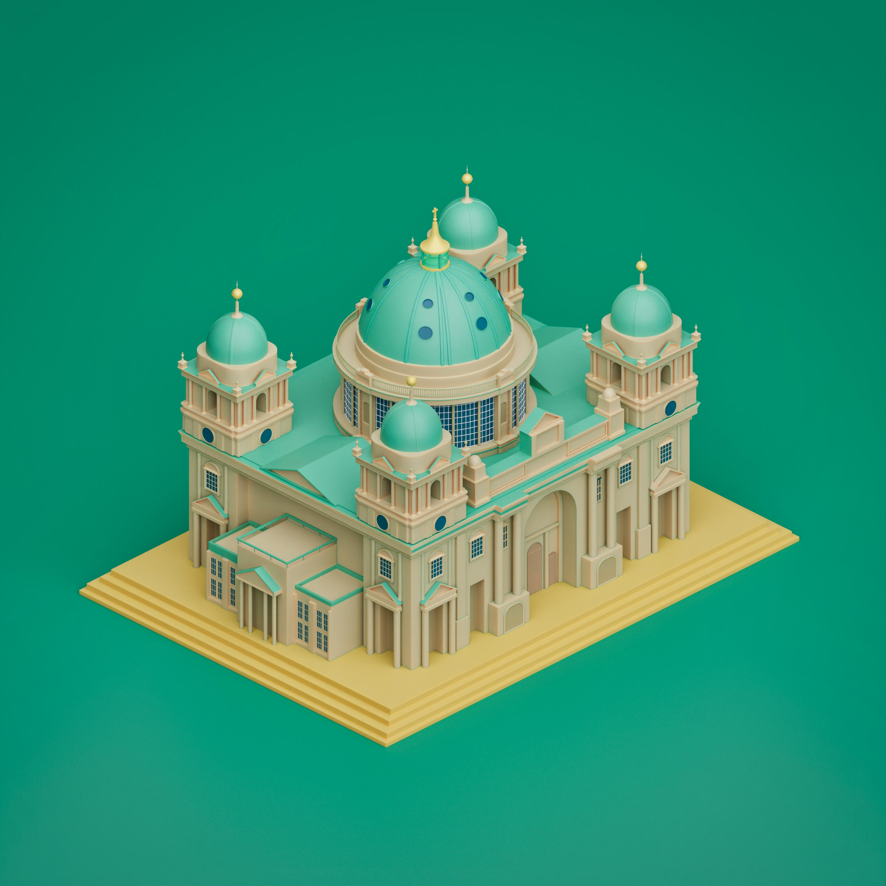 Cathedral from Berlin Germany | Fab