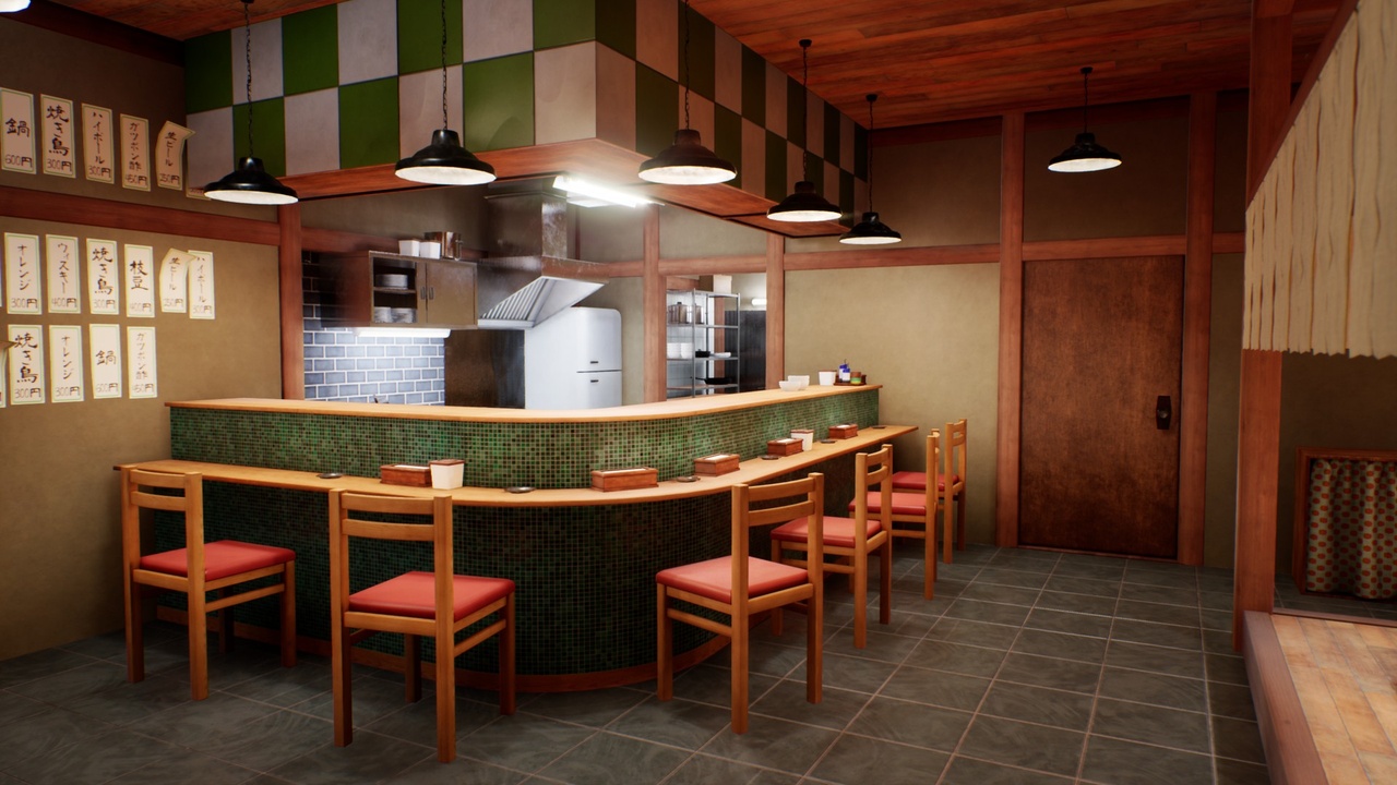 Media 1 for listing Japanese Restaurant - Scene And Assets