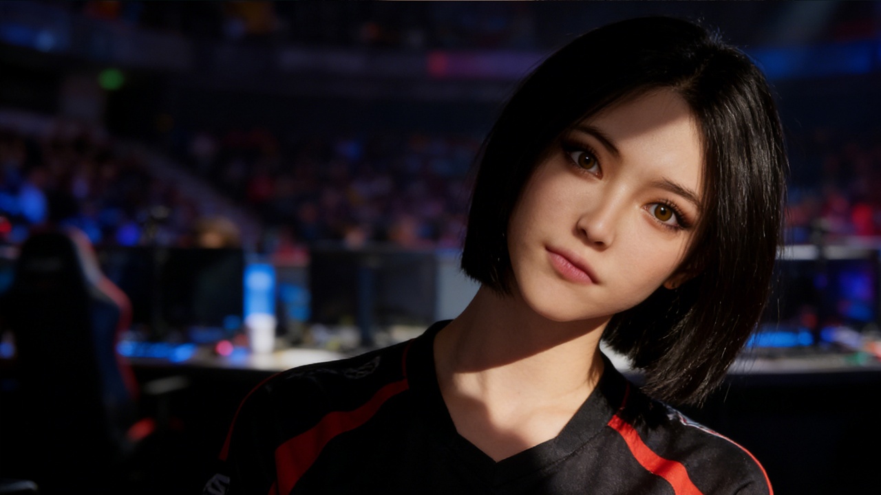 Media 1 for listing Editable MetaHuman Beauty - Xinglu.With hair, no clothing included.