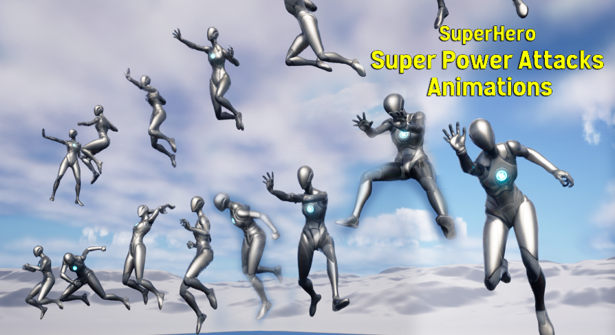 Super Power Attack Animation | Fab