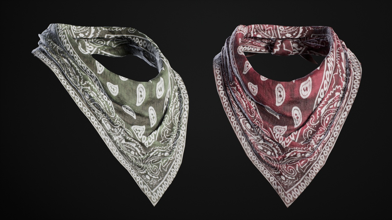 Media 1 for listing Arafatka Scarf Chest 02 - Metahuman