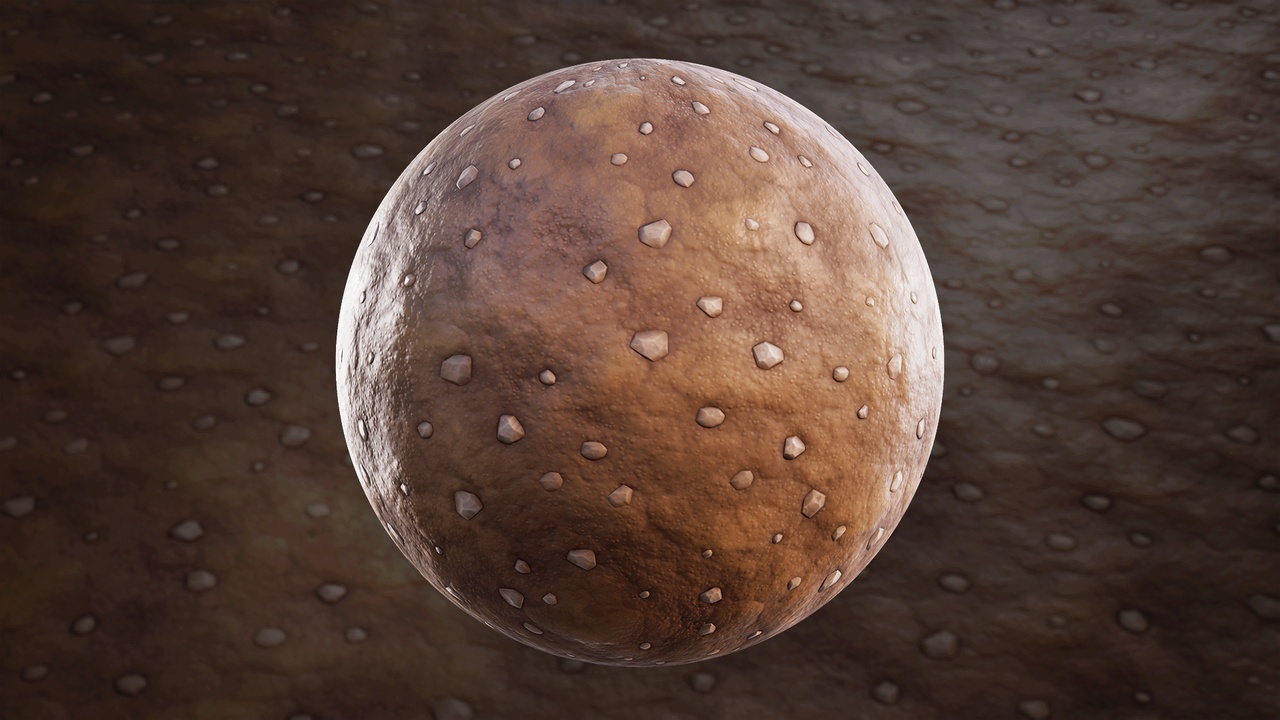 Stylized Rocky Ground 03A - Material | Fab
