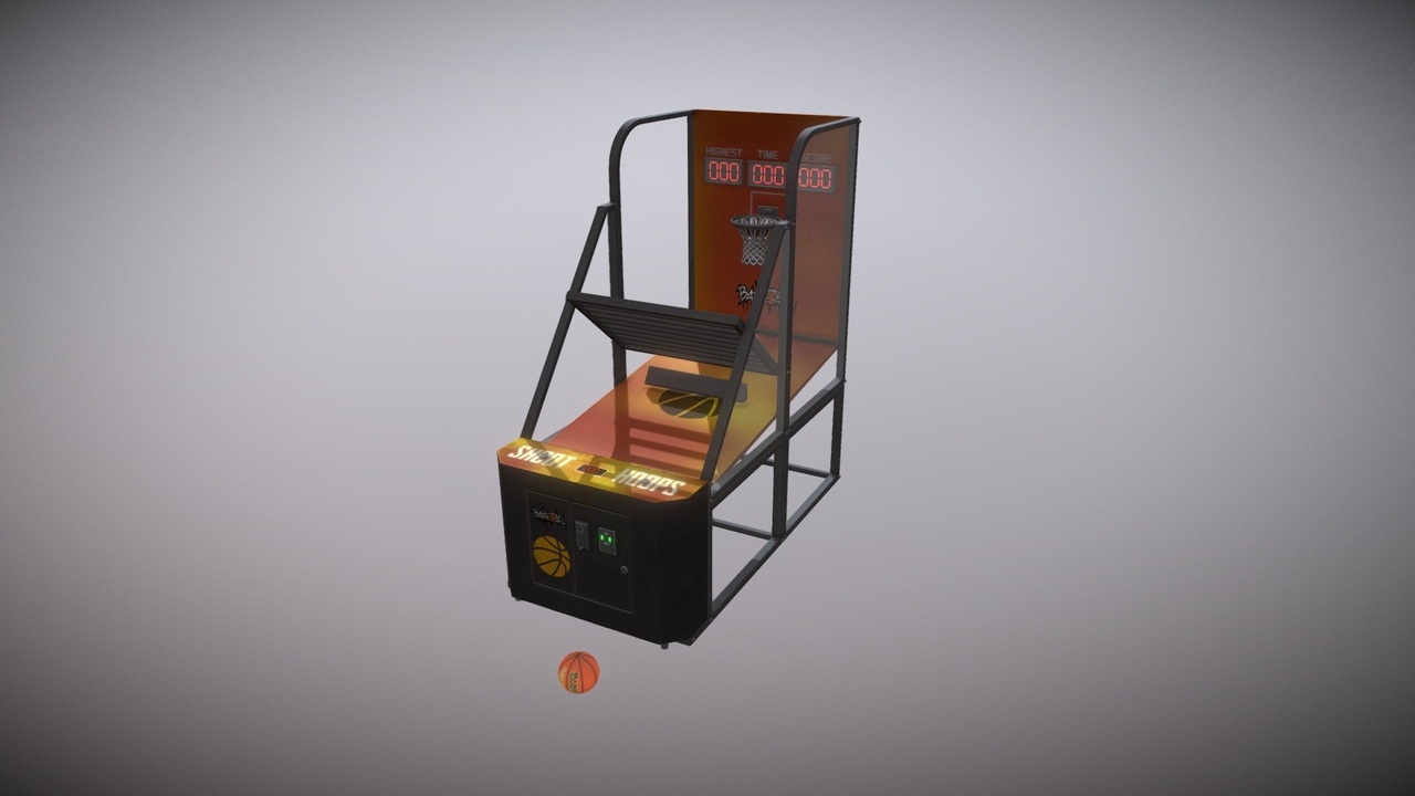 Media 1 for listing Arcade Basketball Machine | Prop