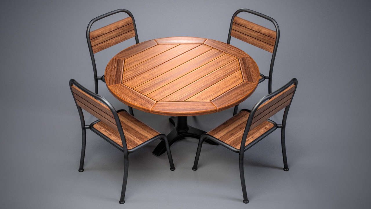 Media 1 for listing Restaurant Chair and Table