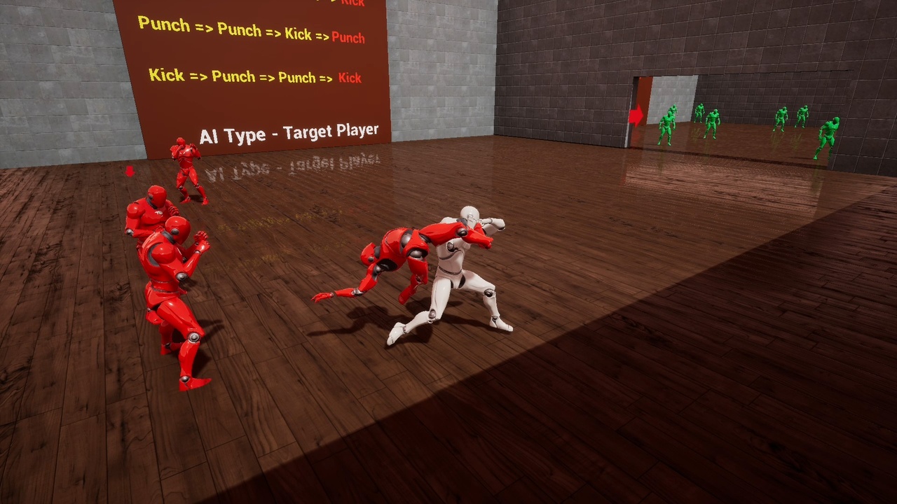 Media 1 for listing Basic Melee Combat System