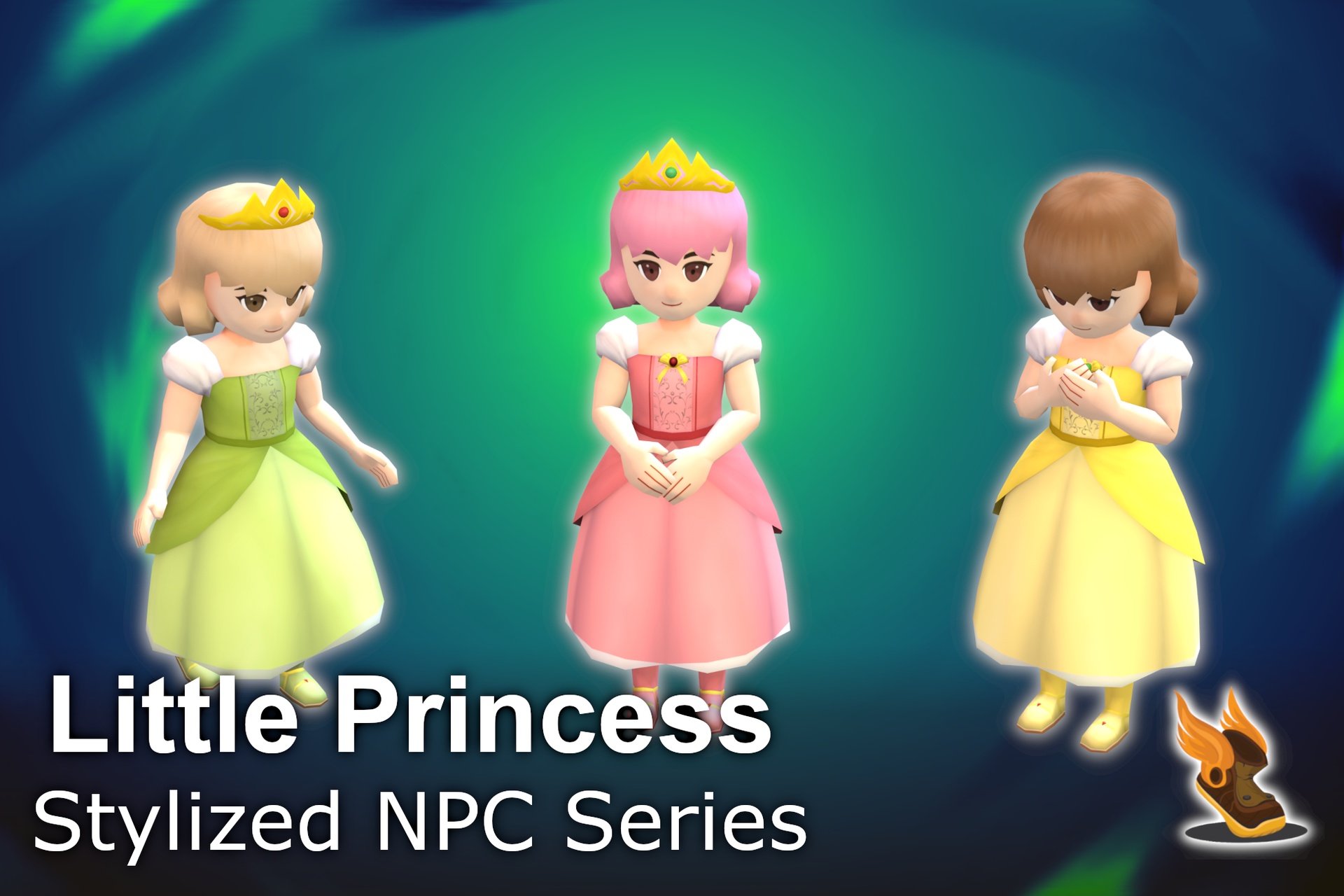 Media 1 for listing Stylized NPC - Little Princess