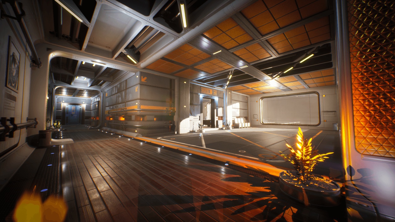 Sci-fi Rooms and Corridors Interior Kit