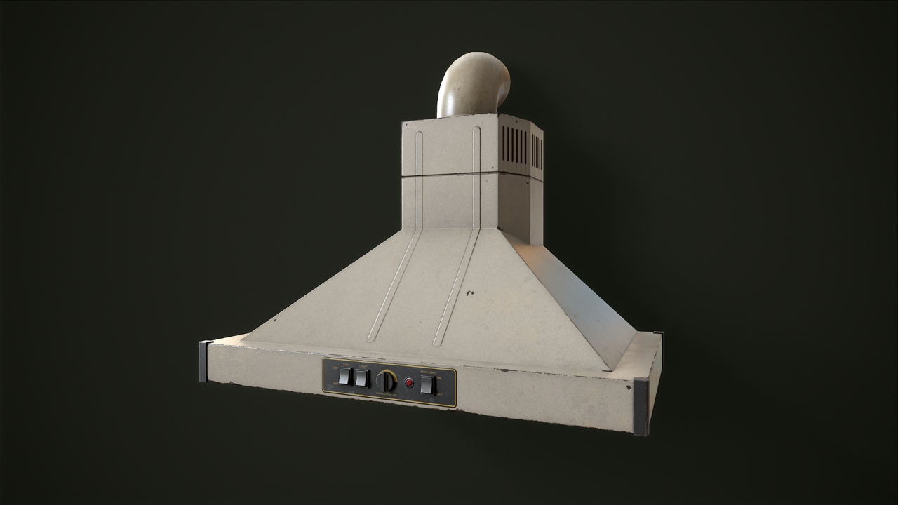 Media 1 for listing Old Kitchen Range Hood