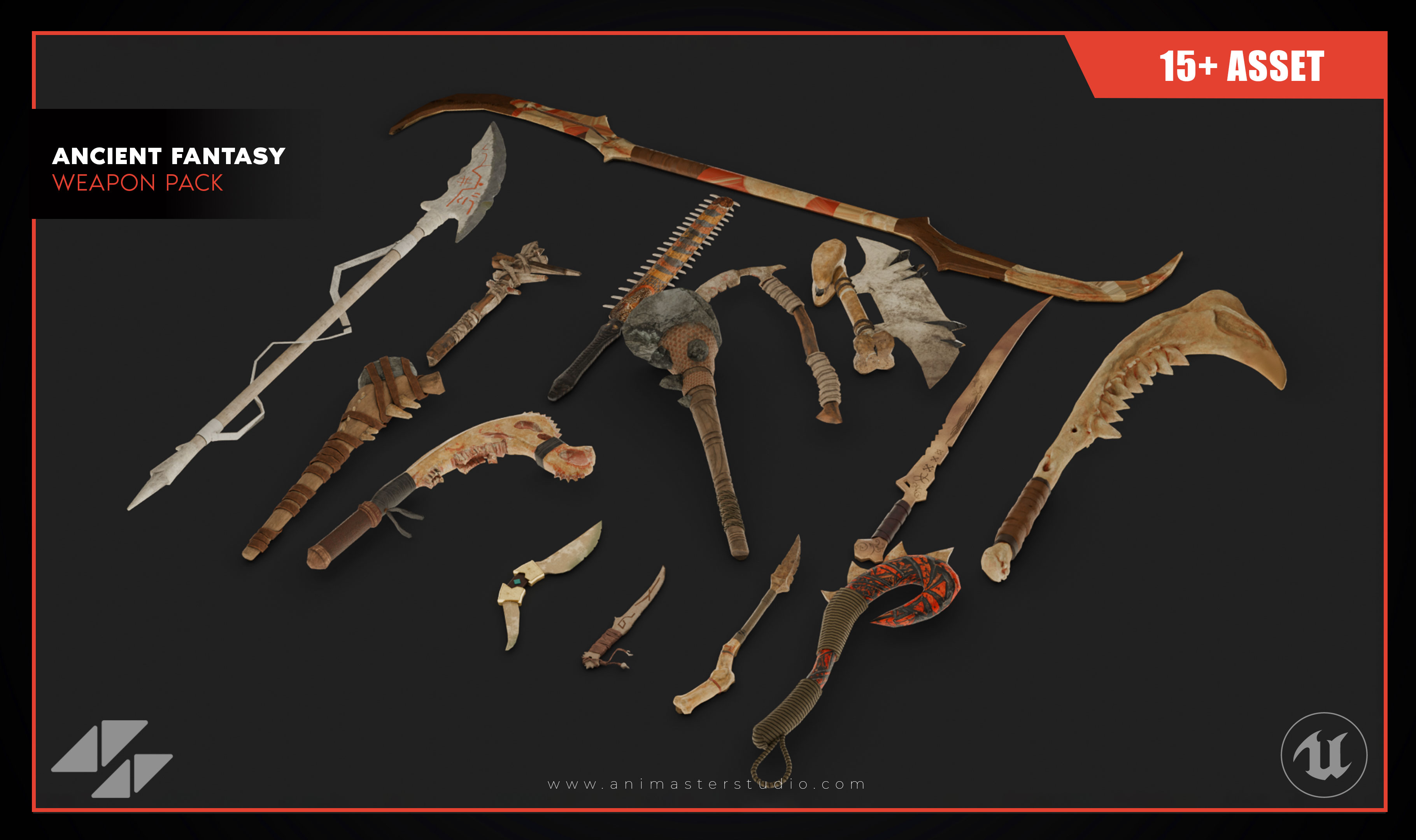 Ancient Fantasy Weapon Pack | Fab