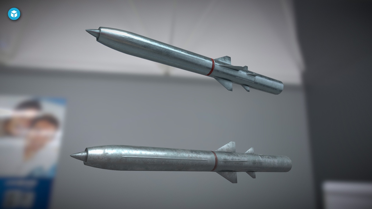 商品 Cruise Missile PBR (Unity 6) 的媒体 1