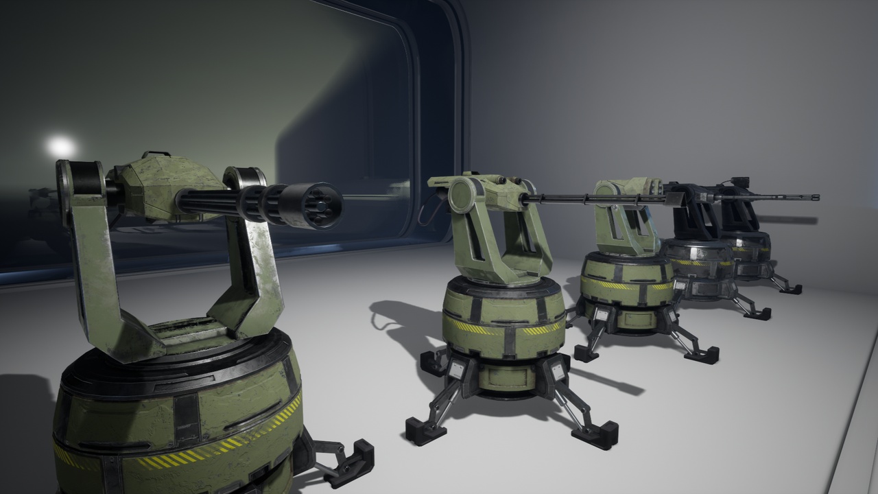 Media 1 for listing Interactable Modular Turrets