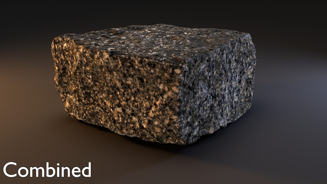 Media 1 for listing Granitic paving stone 08 - Raw Scan