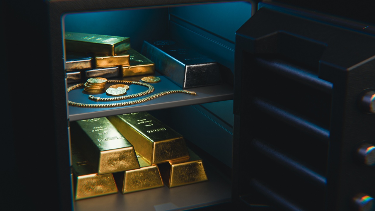 Media 1 for listing Vault Safe + Gold & Silver