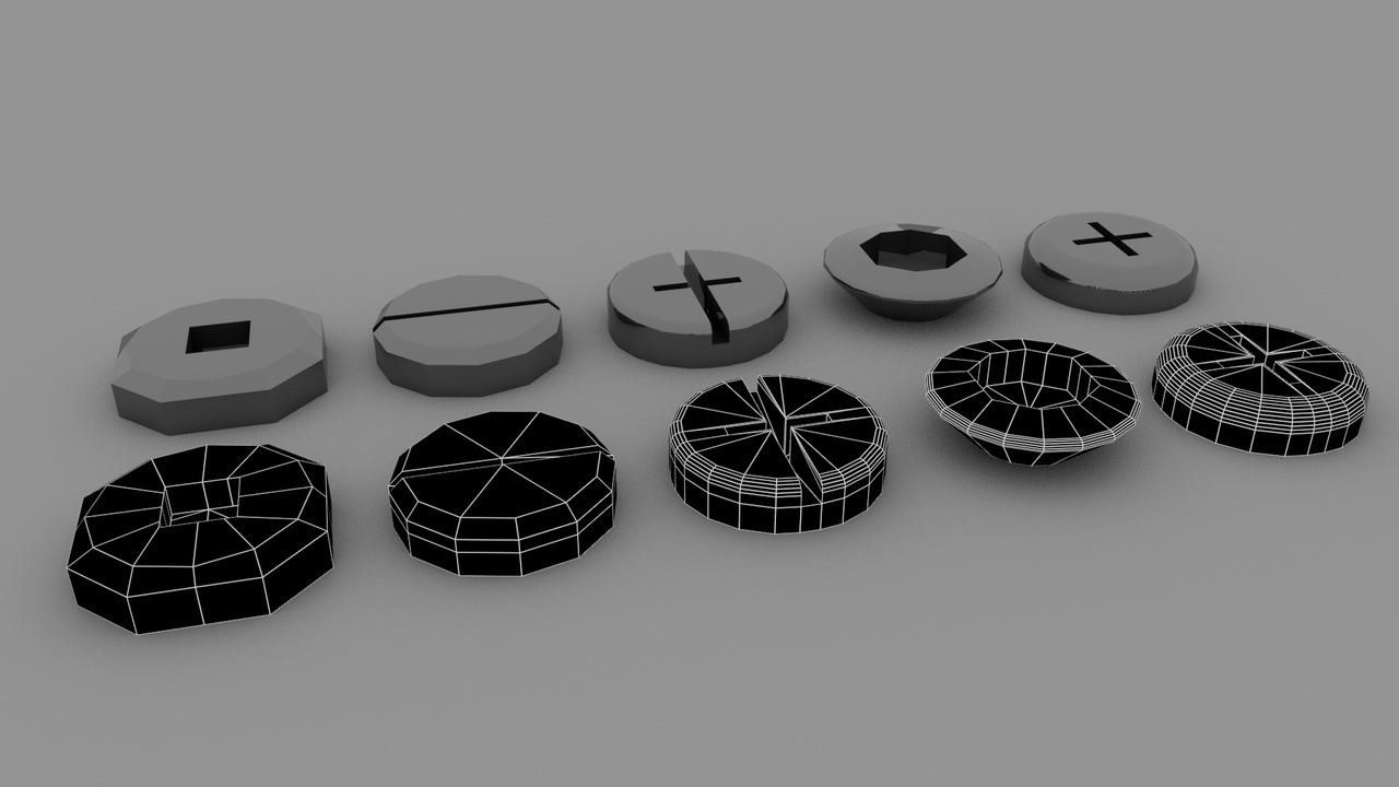 Media 1 for listing Screw Heads