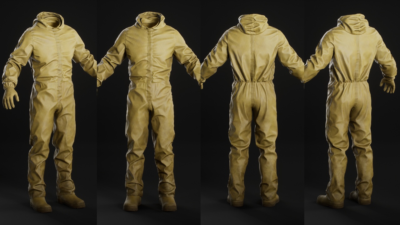 Media 1 for listing Protective Suit 01 - Metahuman