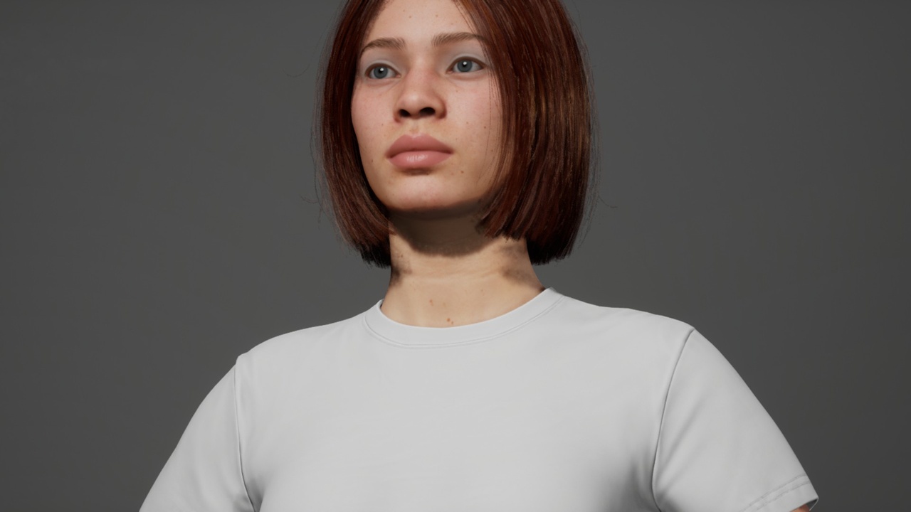 Media 1 for listing Realistic Female NPC MetaHuman for Cinematic & Games –  Marina
